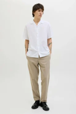 Jack & Jones Bukser jpstAce jjLeo Chino Plaza taupe Best