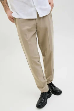 Jack & Jones Bukser jpstAce jjLeo Chino Plaza taupe Best
