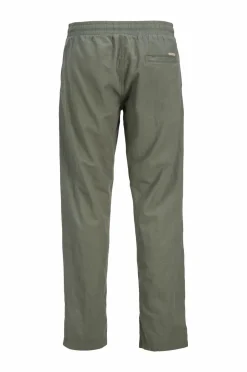 Jack & Jones Bukser jpstKane jjSummer Linen Blend Jogger Agave green Outlet