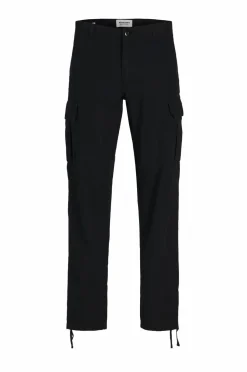 Jack & Jones Bukser>Cargobukser jpstKane jjBarkley Cargo Pant Black