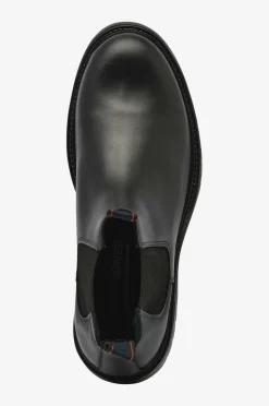 Jack & Jones Chelseaboot jfwLeyton Leather SN Pirat black Discount