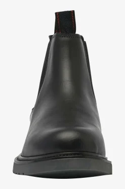 Jack & Jones Chelseaboot jfwLeyton Leather SN Pirat black Discount