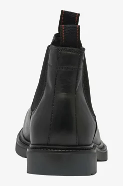 Jack & Jones Chelseaboot jfwLeyton Leather SN Pirat black Discount