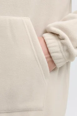 Jack & Jones Fleecetrøje jjeSoho Half Zip Fleece SN Moonbeam Sale