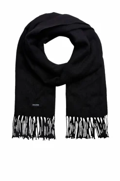 Jack & Jones Halstørklæde jacSolid Woven Scarf Beh-ck black Best