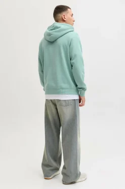 Jack & Jones Hættetrøje jjeSoho Sweat Hood Mineral blue New