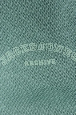 Jack & Jones Hættetrøje jjCollege Logo Mineral blue Outlet