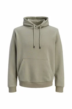 Jack & Jones Hættetrøje jjeBradley Sweat Hood Vetiver Outlet