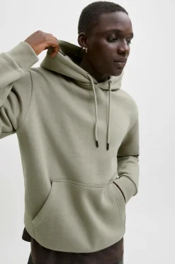 Jack & Jones Hættetrøje jjeBradley Sweat Hood Vetiver Outlet