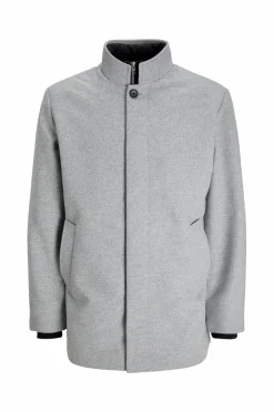 Jack & Jones Jakke jjeHarrison Wool Jacket SN Light grey melange Online