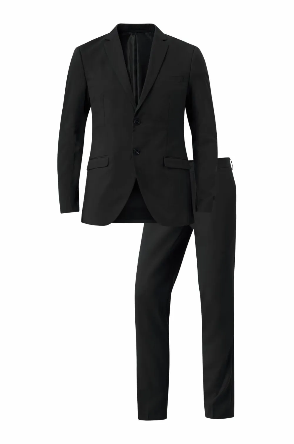 Jack & Jones Jakkesæt jprFranco Suit Black super slim fit Hot
