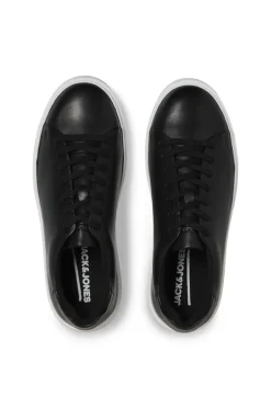 Jack & Jones Kondisko jfwStockholm Leather Sneaker LN Black New