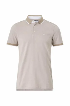 Jack & Jones Poloshirts>Poloshirt jjePaulos Polo SS Crockery slim fit