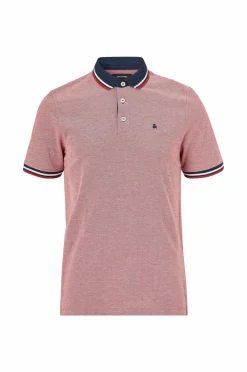Jack & Jones Poloshirts>Poloshirt jjePaulos Polo SS Rio red
