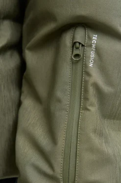 Jack & Jones Pufferjakke jcoFusion Technical Puffer Grape leaf Outlet