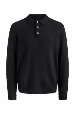 Jack & Jones Trøjer>Pullover jprblaMaverick Knit Pack BF LN Black