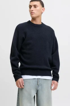 Jack & Jones Trøjer>Pullover jjeSoho Ollie Knit Crew Neck SN Sky captain