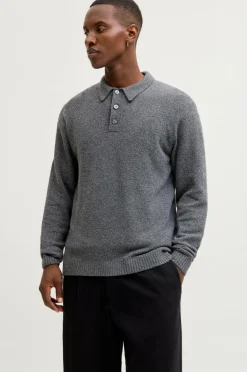 Jack & Jones Pullover jprblaMaverick Knit Pack BF LN Grey melange Outlet