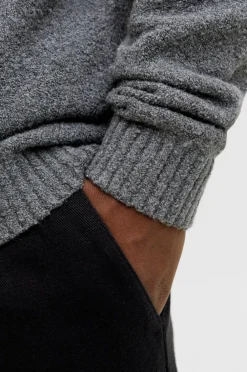 Jack & Jones Pullover jprblaMaverick Knit Pack BF LN Grey melange Outlet