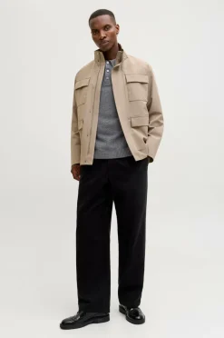 Jack & Jones Pullover jprblaMaverick Knit Pack BF LN Grey melange Outlet