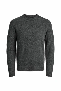 Jack & Jones Pullover jprBlulambswool Knit Crew Neck Black Discount