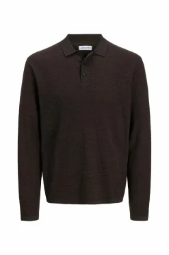 Jack & Jones Poloshirts>Pullover jjeGeorge Knit Polo LS SN Delicioso