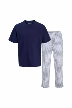 Jack & Jones Nattøj & Homewear>Pyjamas jacFlorence SS Tee And Pants W Ocean cavern
