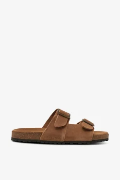 Jack & Jones Sandaler|Hjemmesko>Sandaler jfwLouis Suede Sandal Cognac