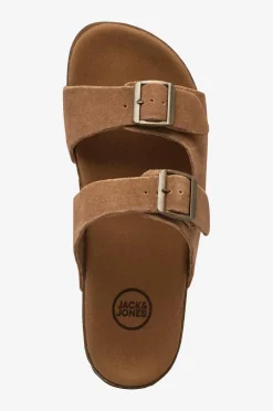 Jack & Jones Sandaler|Hjemmesko>Sandaler jfwLouis Suede Sandal Cognac