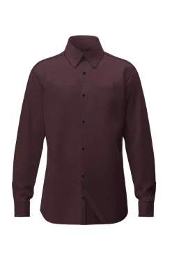 Jack & Jones Skjorter>Skjorte jprBlaparker Melange L/S Shirt BF S Winetasting