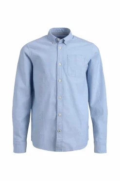 Jack & Jones Skjorter>Skjorte jjeOxforf Shirt L/S Jnr Cashmere blue