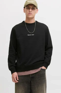 Jack & Jones Sweatshirts & Hoodies>Sweatshirt jorNorrebro Emb Sweat Crew Black