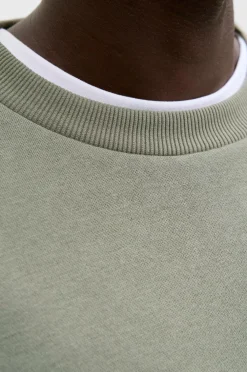 Jack & Jones Sweatshirt jjeBradley Sweat Crew Vetiver Discount