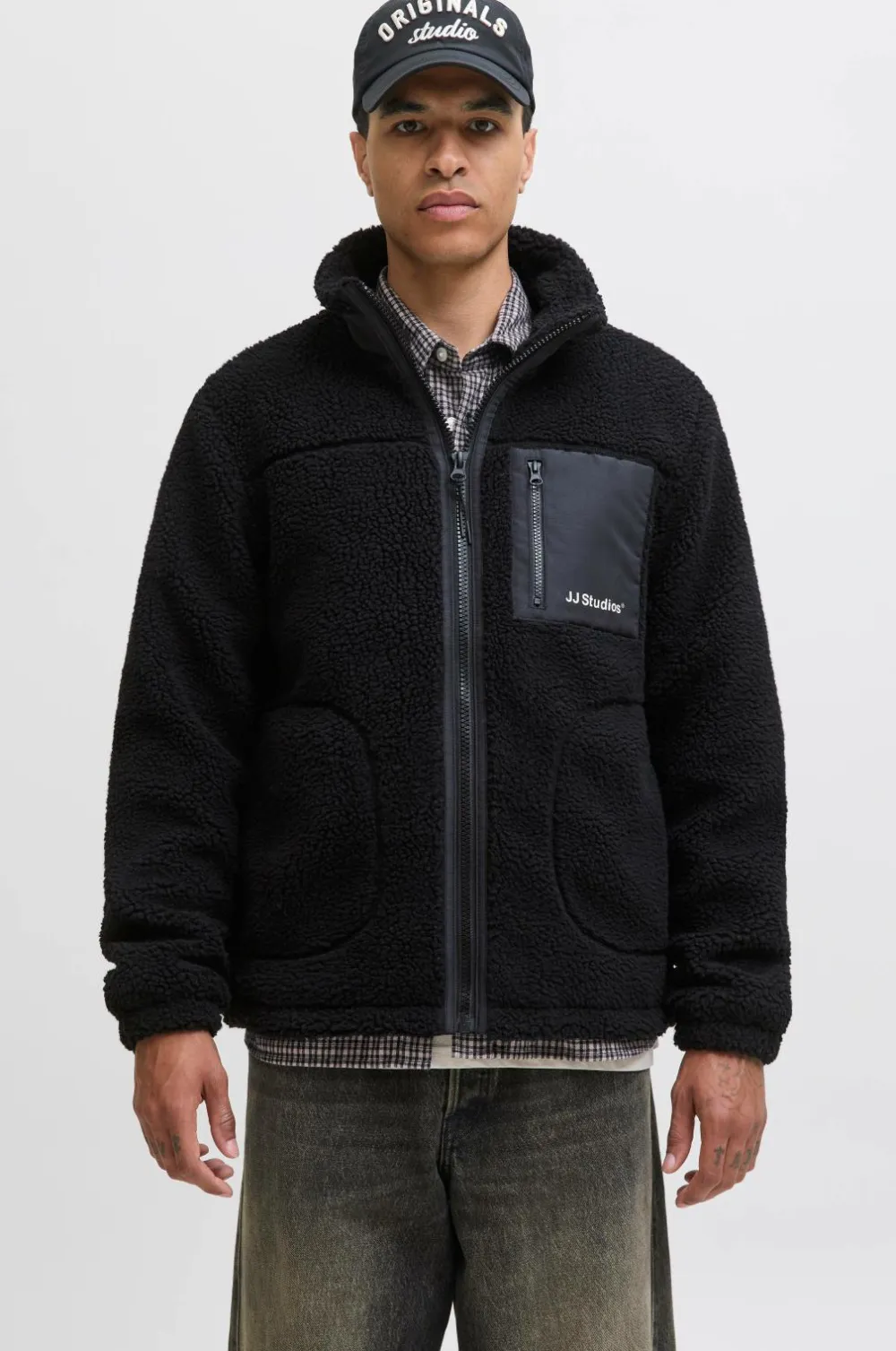 Jack & Jones Overtøj|Overtøj>Teddyjakke jjeSoho Black