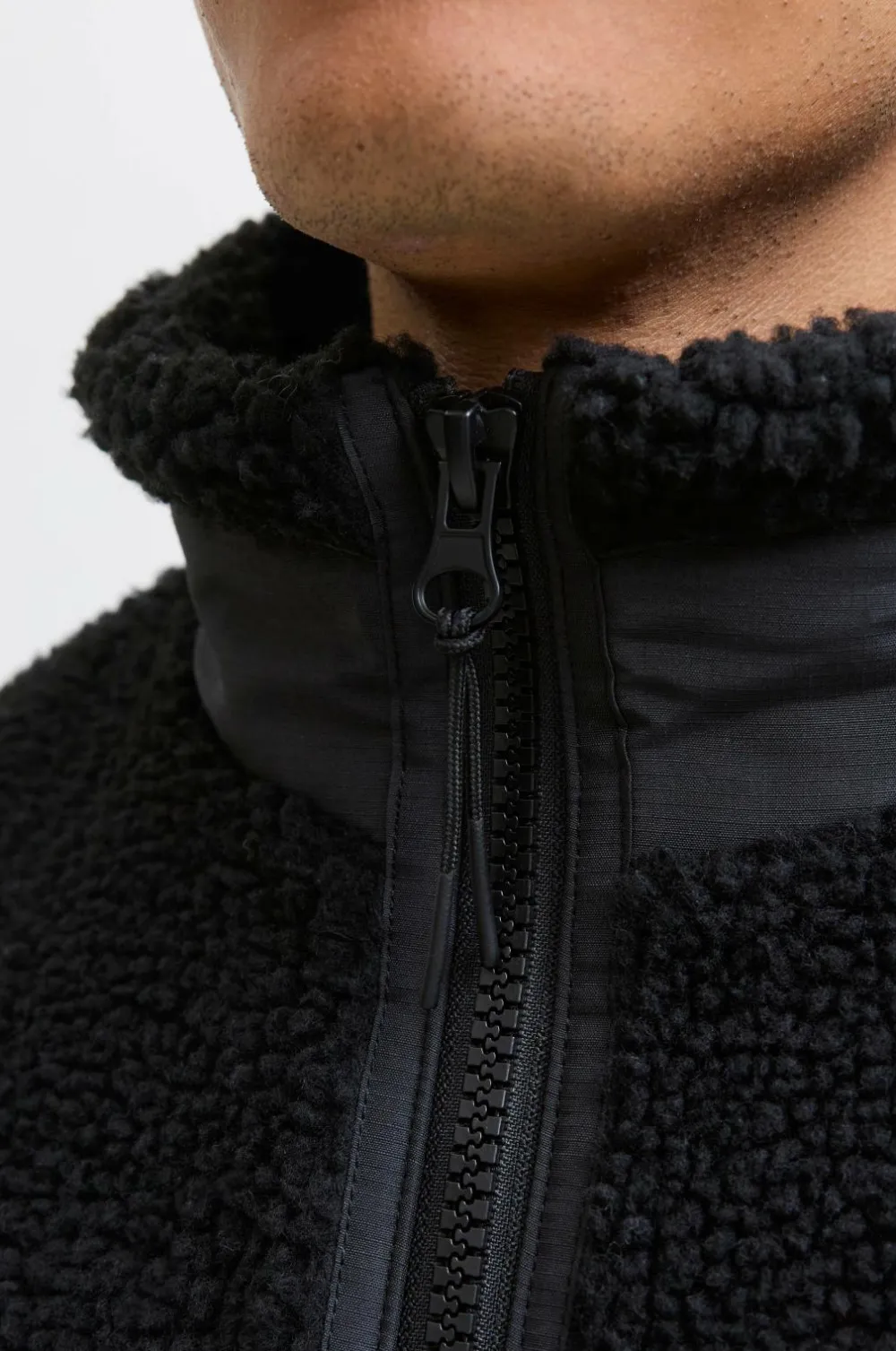 Jack & Jones Overtøj|Overtøj>Teddyjakke jjeSoho Black