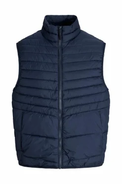 Jack & Jones Jakker & Frakker>Vest jjeState Packable BW Collar Sky captain