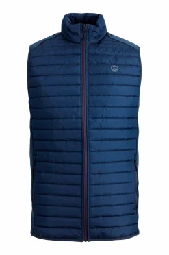Jack & Jones Jakker & Frakker>Vest jjeMulti Bodywarmer Collar Noos Navy blazer