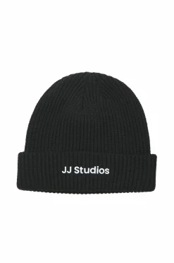 Jack & Jones Huer>Junior Hue jacSoho Beanie Jnr Black