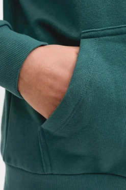 Jack & Jones Junior Hættetrøje jjeCaleb Varsity Sweat Hood Noos JN Atlantic deep Best