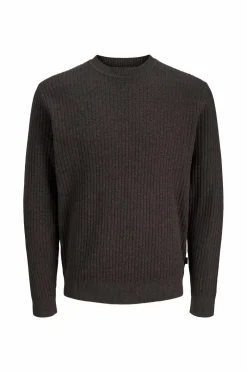 Jack & Jones Junior Pullover jprBlubarkley Knit Crew Neck Jnr Chocolate brown Sale