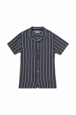 Jack & Jones Skjorter>Junior Skjorte jorLuke Aruba Resort Shirt SS Jnr Sky captain