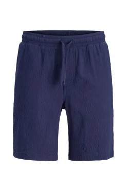 Jack & Jones Junior Shorts jpstJaiden jjCrinkle Jogger Short Jnr Ocean cavern Discount