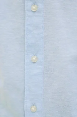 Jack & Jones Junior Skjorte jjeBreeze Linen Blend Shirt LS SN J Chambray blue