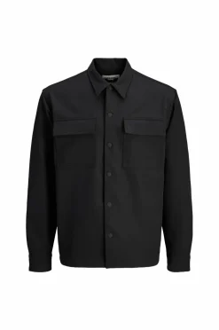 Jack & Jones Skjorter>Junior Skjorte jcoPoint Commute Travel Shirt BF JN Black