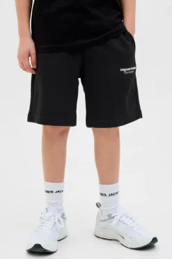 Jack & Jones Junior Sweatshorts jpstVesterbro Sweat Shorts Gms Jnr Black Sale