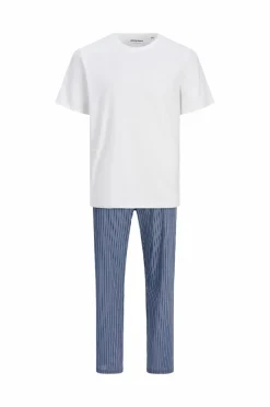 Jack & Jones Junior Sæt jacBasic Tee And Woven Pants Giftb Jnr White Sale