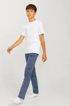 Jack & Jones Junior Sæt jacBasic Tee And Woven Pants Giftb Jnr White Sale