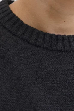 Jack & Jones Junior Trøje jorNorrebro Knit Crew Neck LN Jnr Black Sale