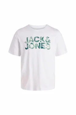 Jack & Jones Junior T-shirt jjeJeff Logo SS SN Jnr White Best
