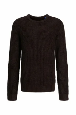 Jack & Jones Trøjer & Cardigans>Junior Trøje jjGlobal Knit Crew Neck Jnr Delicioso